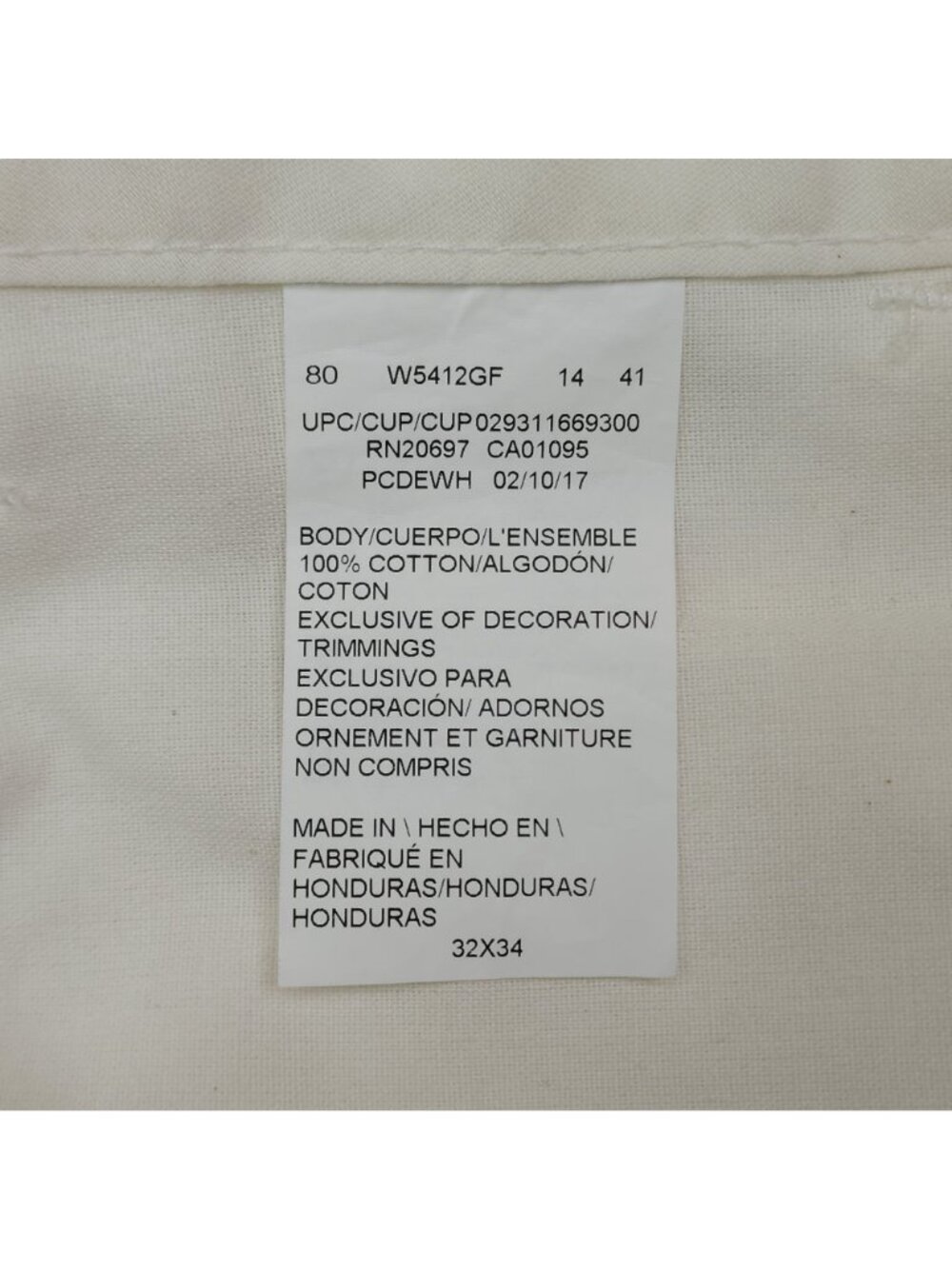 Dickies Mens White Utility Pants Relaxed Fit Multiple Tool Pockets & Loops 32X34 - Picture 6 of 11